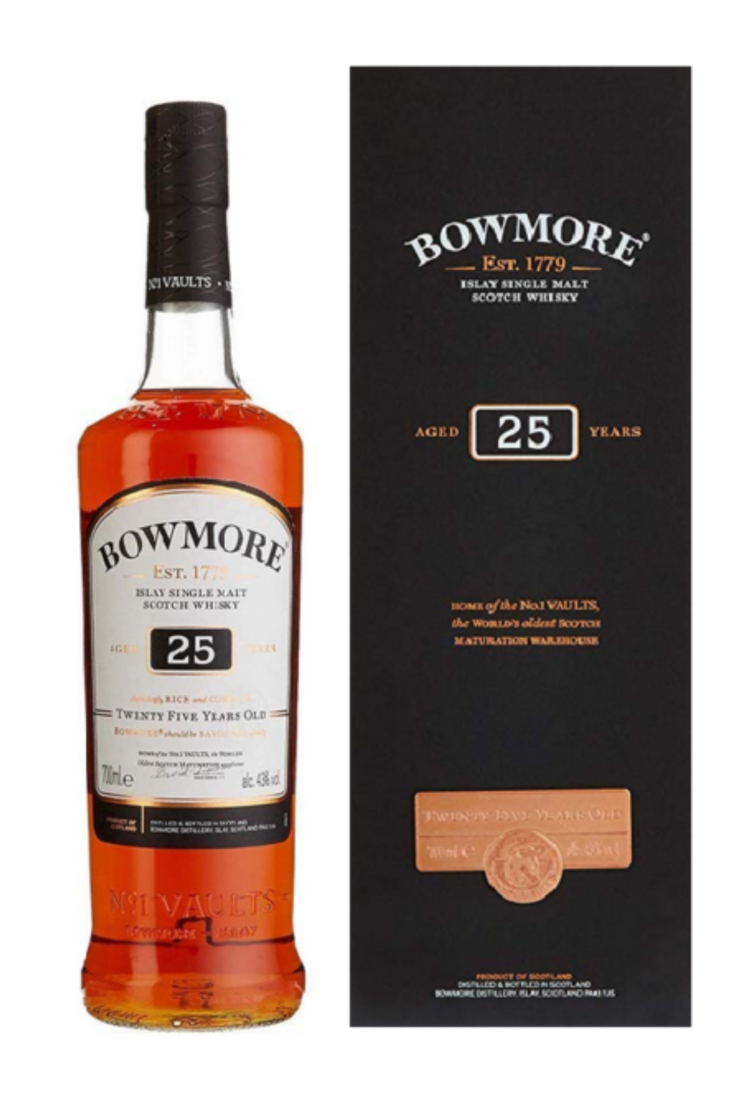 Bowmore 25 Year Old Single Malt Scotch Whisky