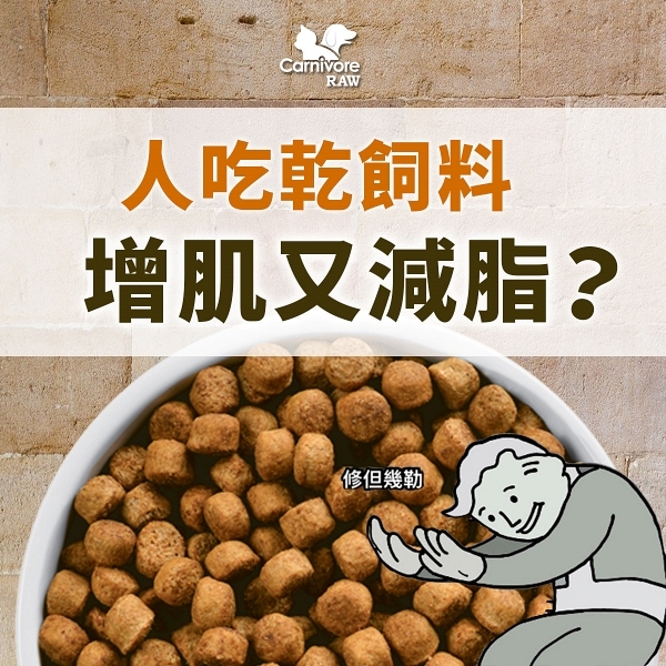 人吃乾飼料,吃飼料減肥