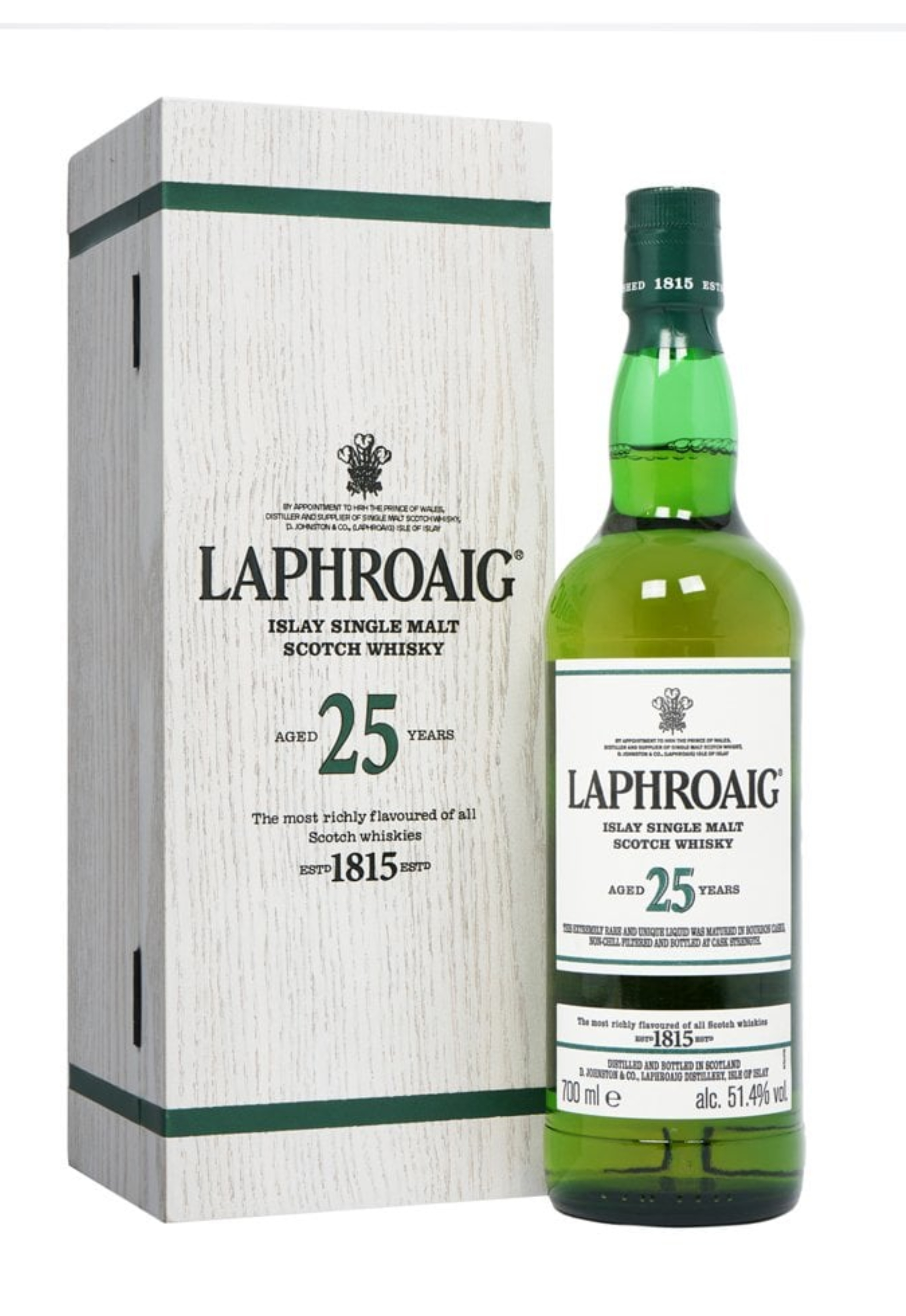 Laphroaig 25 Year Old Single Malt Scotch Whisky