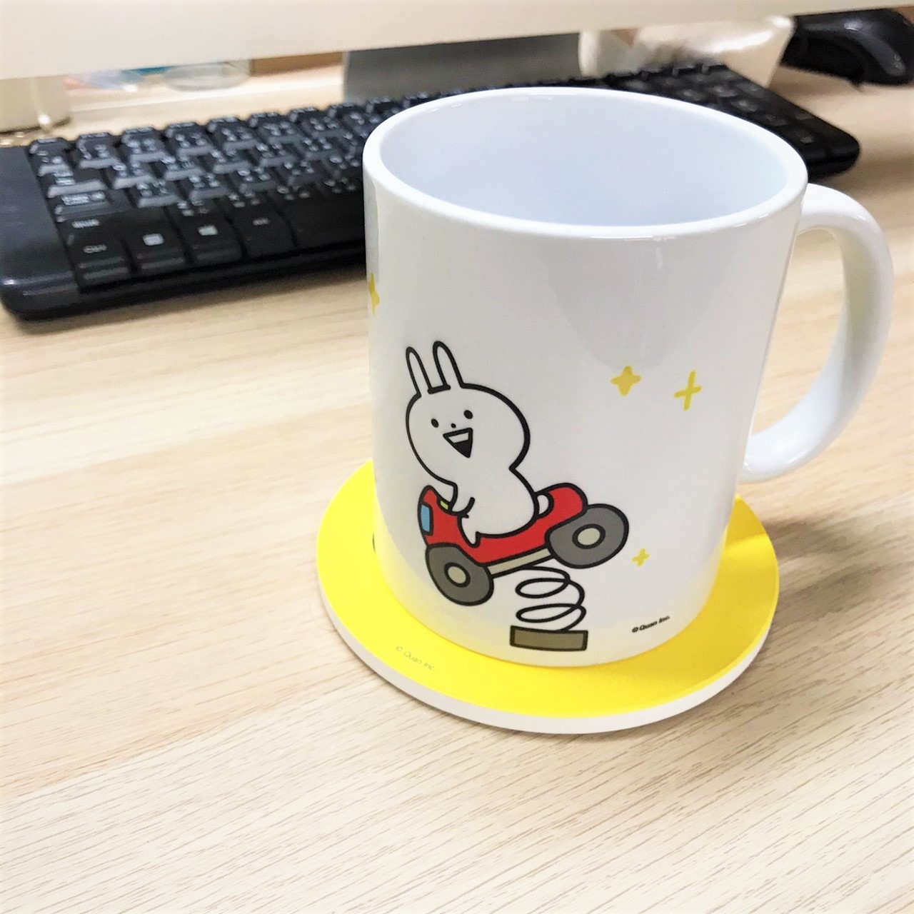 Usagyuuun-馬克杯-玩具車車款