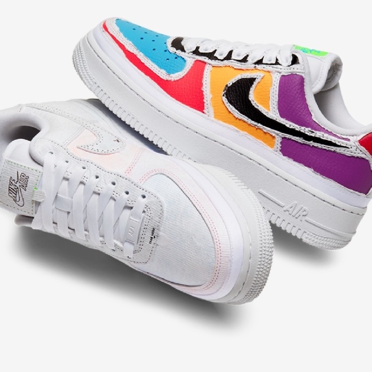 [現貨] Nike Air Force 1 LX Tear Away White Black "CJ1650-100"