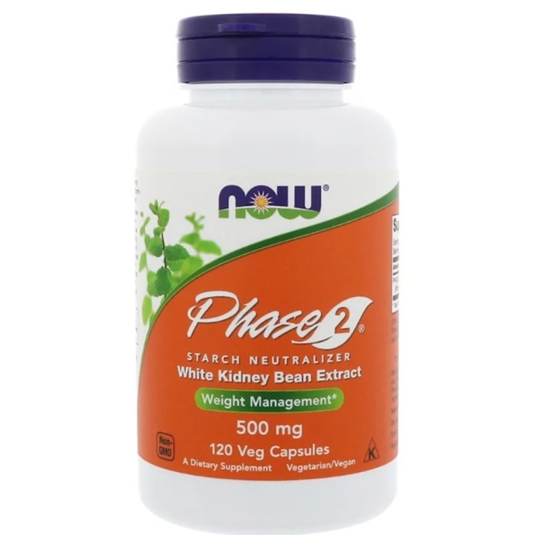 [預購] Now Phase 2 白腎豆精華500mg 120粒 素食