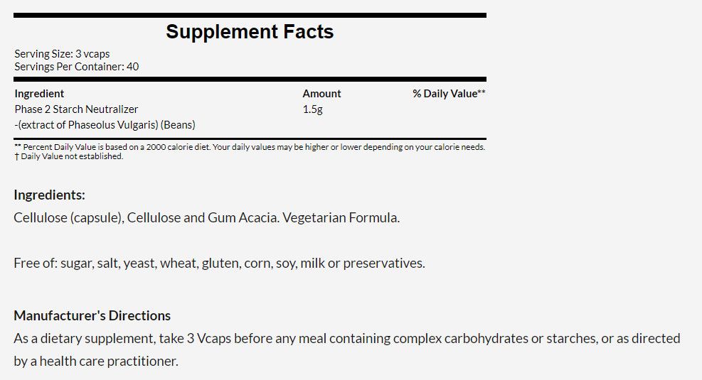 [預購] Now Phase 2 白腎豆精華500mg 120粒 素食