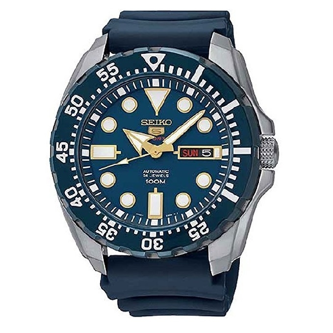 Seiko 5 Sport 藍面潛水自動機械手錶 SRP605K2 