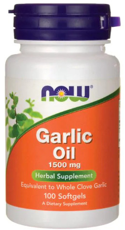 [預購] Now 濃縮大蒜精1500mg 100粒/250粒 Garlic Oil