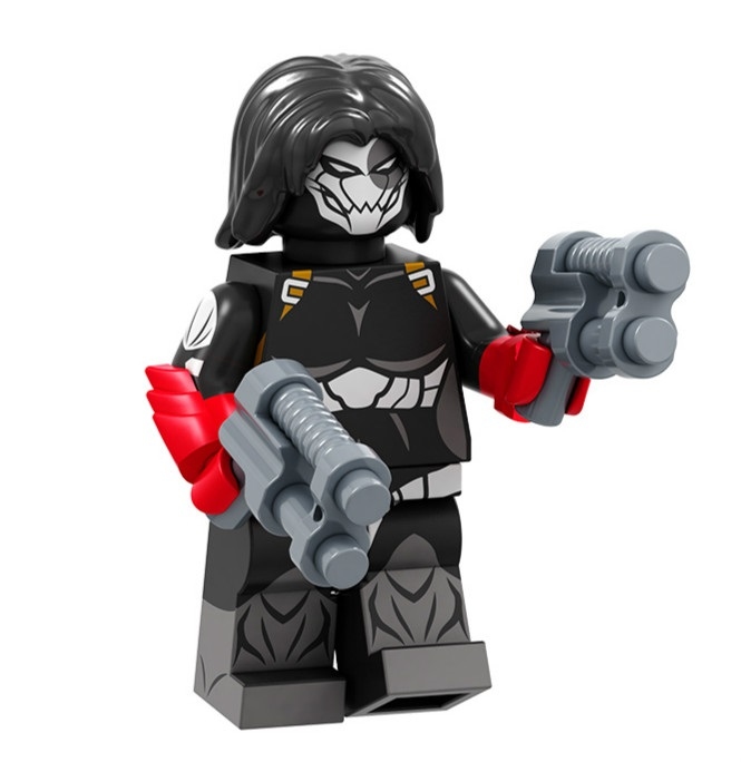 Domino Poison Custom Super Heroes Minifigs Minifigures Fit Lego P1661