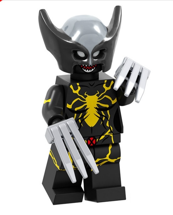 X-23 x Venom Custom Super Heroes Minifigs Minifigures Fit Lego P1662