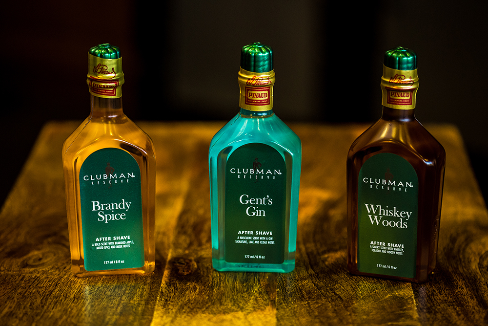 clubman pinaud reserve brandy whisky gin