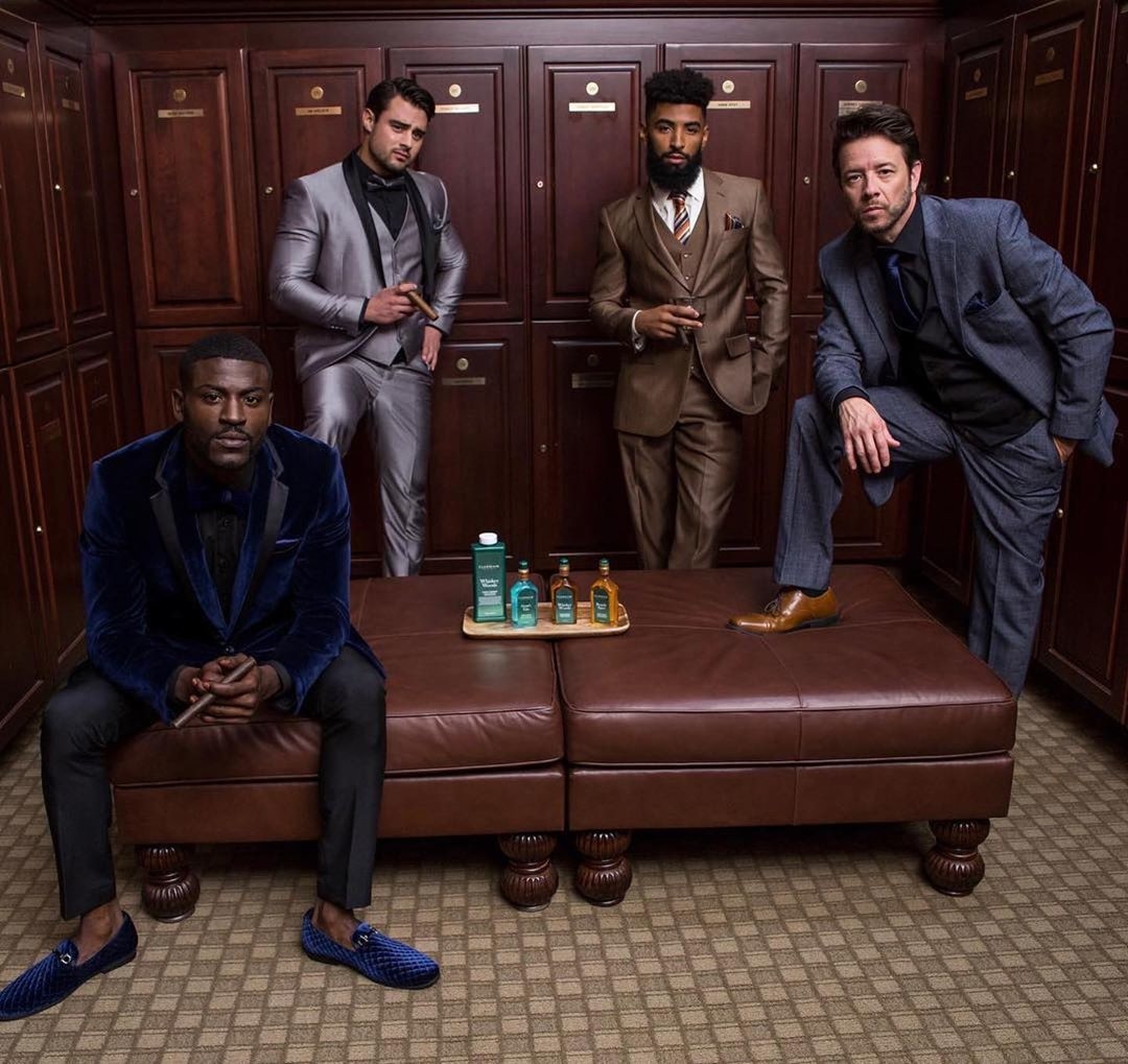 clubman pinaud reserve whisky brandy gent's gin