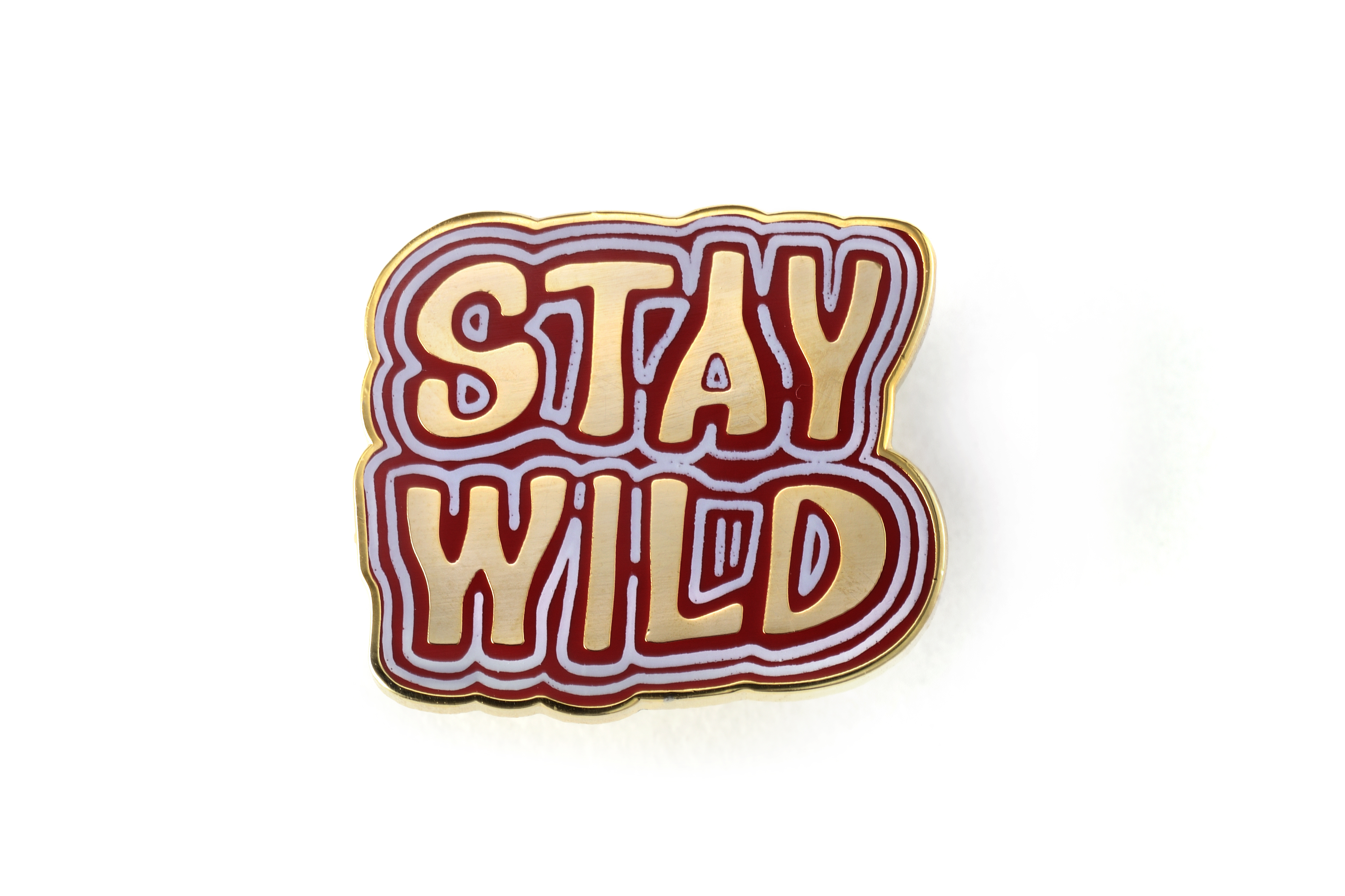 Stay Wild Enamel Pin