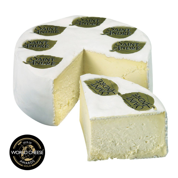 France Saint Andre triple cream cheese 200g St. Andre