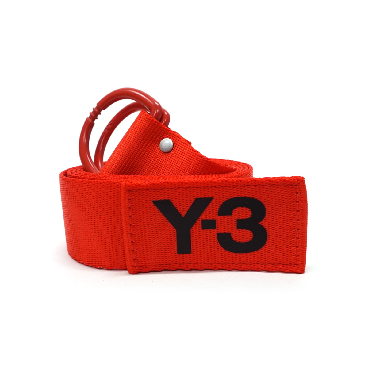【 Y-3 BELT 經典LOGO皮帶 - 紅 】
