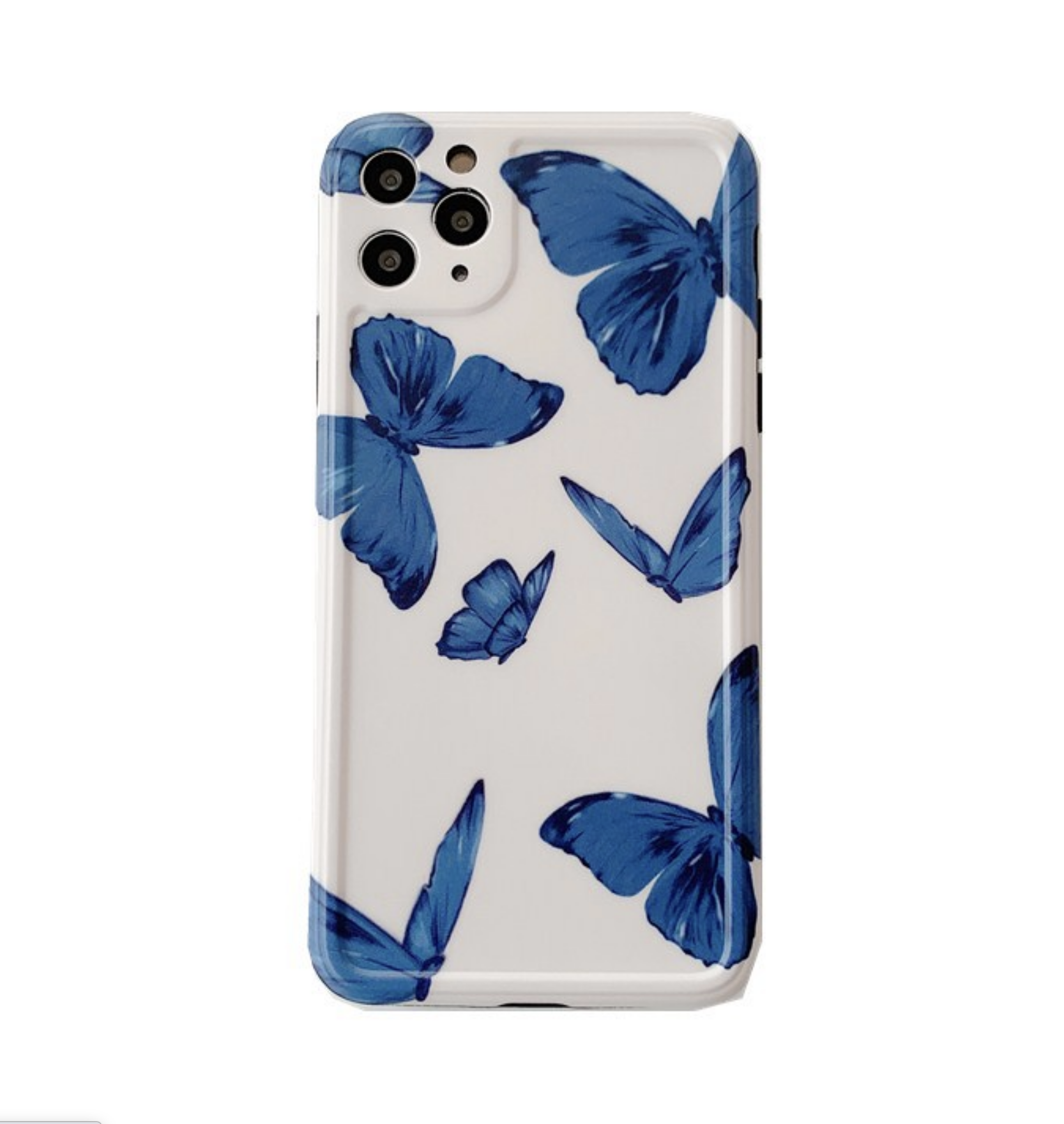 限時特價 $299 小清新【蝶舞防摔殼】TPU鏡頭全包軟殼