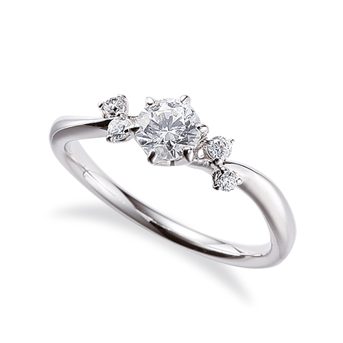 PT鉑金天然鑽石戒指托