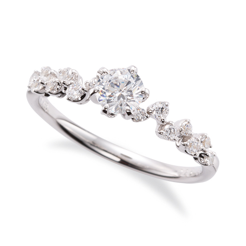 PT鉑金天然鑽石戒指托