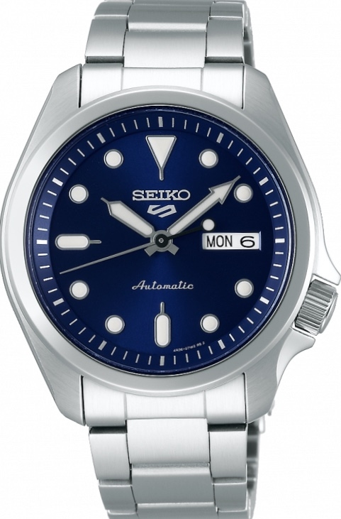 萬年鐘錶 - SEIKO  5 Sports  藍-機械水鬼    4R36-08L0  /  SRPE53K1 錶徑42.5MM