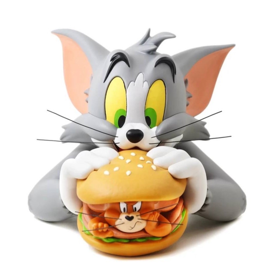 Soap studio Tom & Jerry Hamburger 湯姆貓與傑利鼠 漢堡包 半身胸像 漢堡