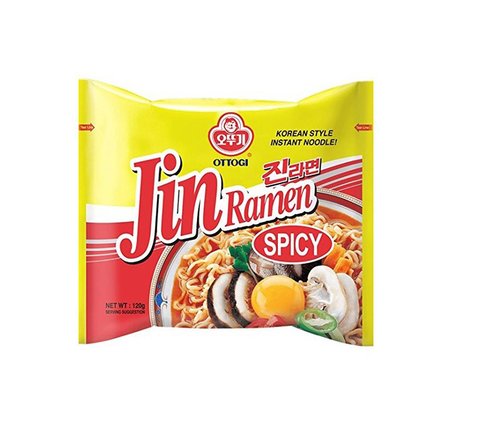 Ottogi Jin Ramen Mild (Noodles) 120g