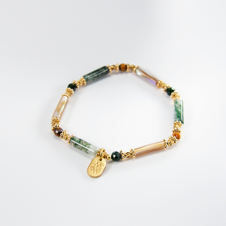 Crystal bracelet｜C1304-Norwegian Wood