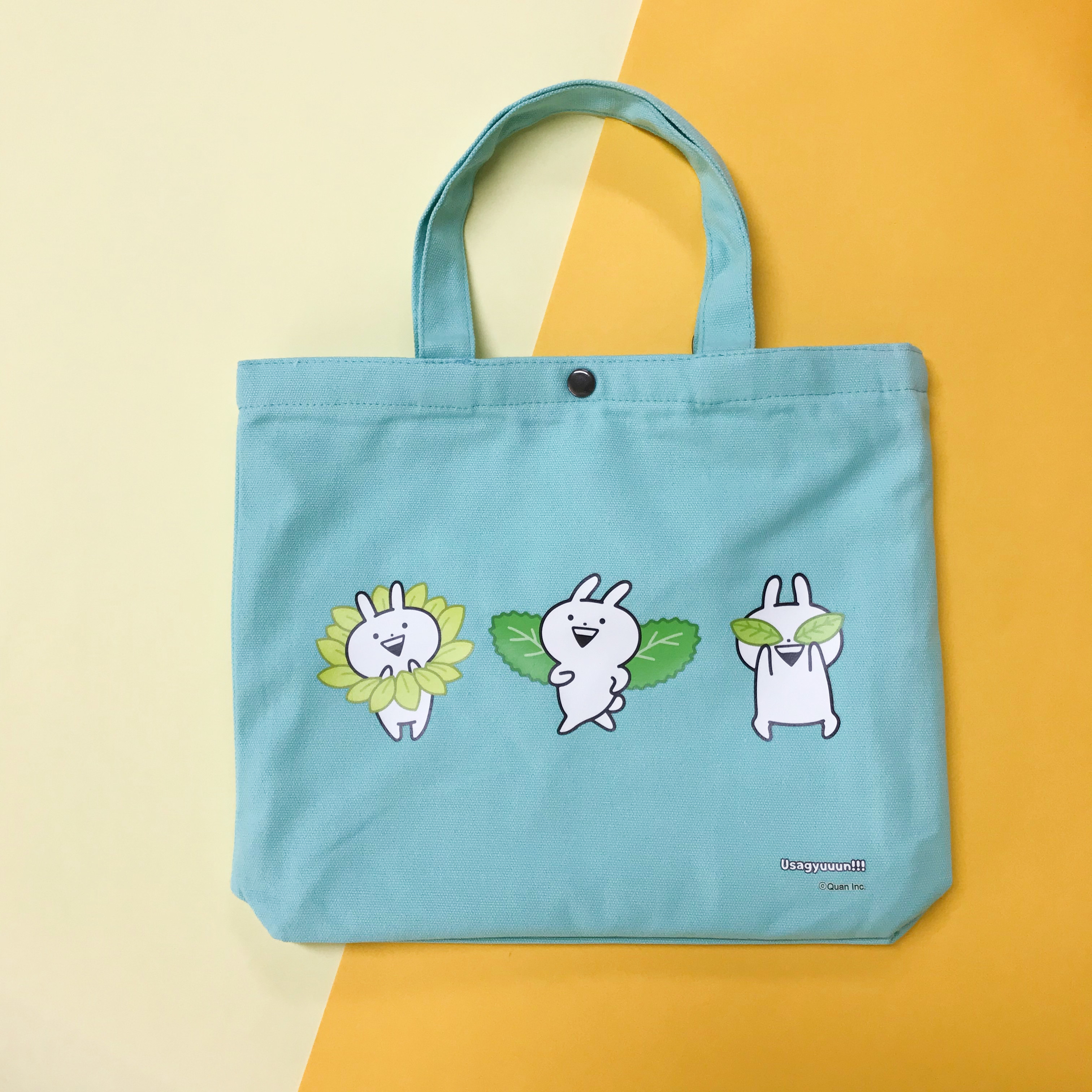 Usagyuuun-彩色小方包-植物款