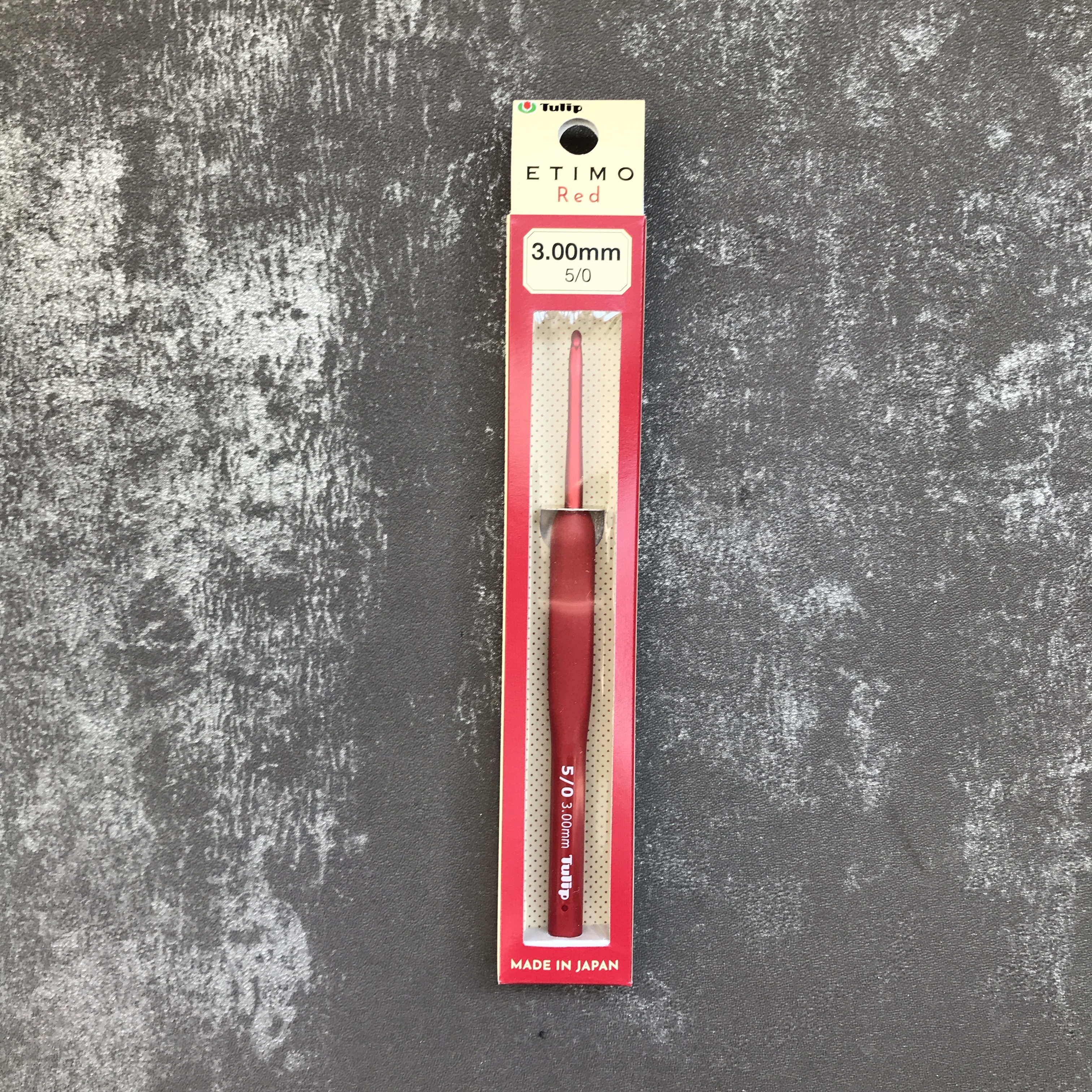 [Tulip] ETIMO紅色廣島勾針
