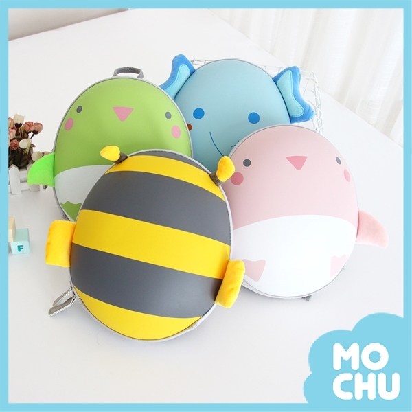 動物胖胖硬殼書包(四款)