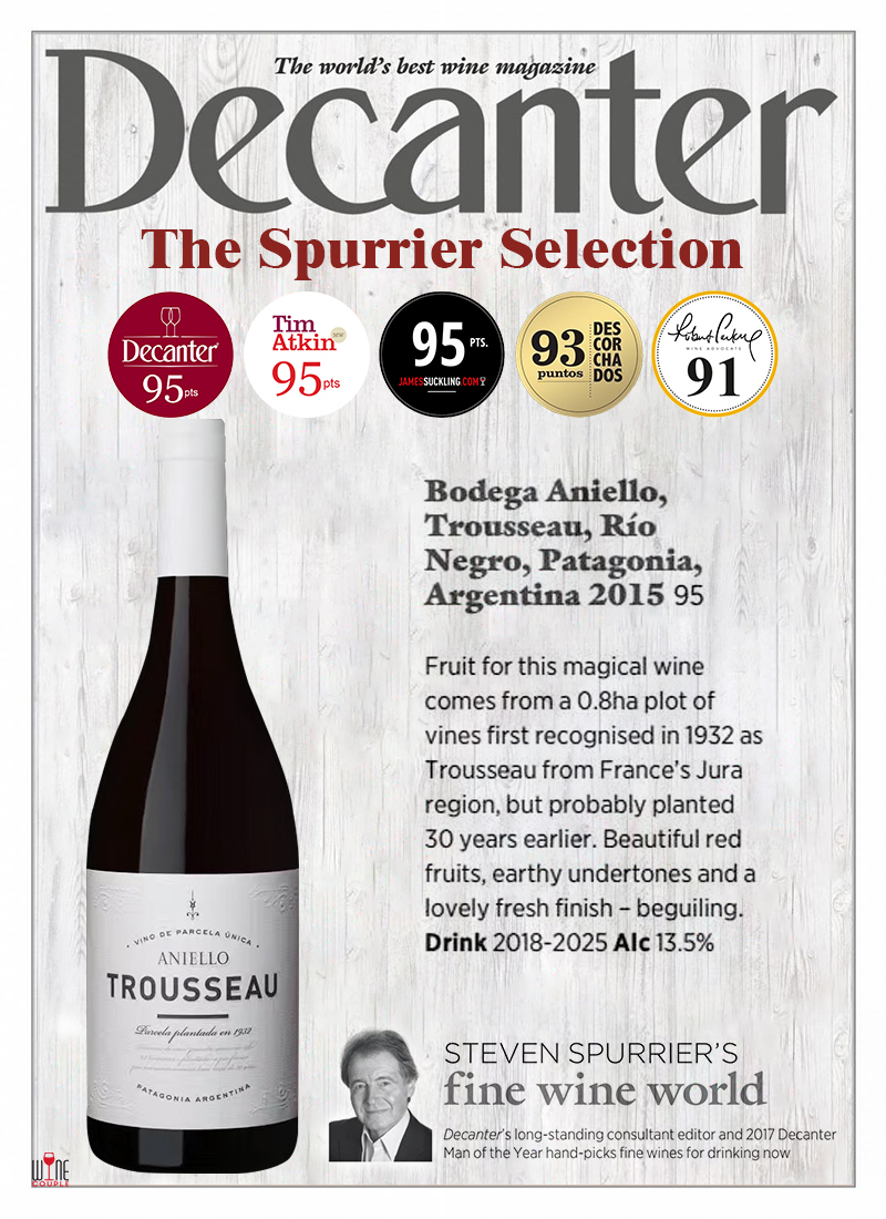 Bodega Aniello Trousseau 2015