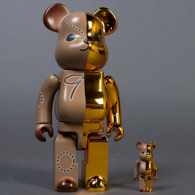 MEDICOM TOY メディコムトイ ×MIHARA YASUHIRO BE＠RBRICK 100%&400