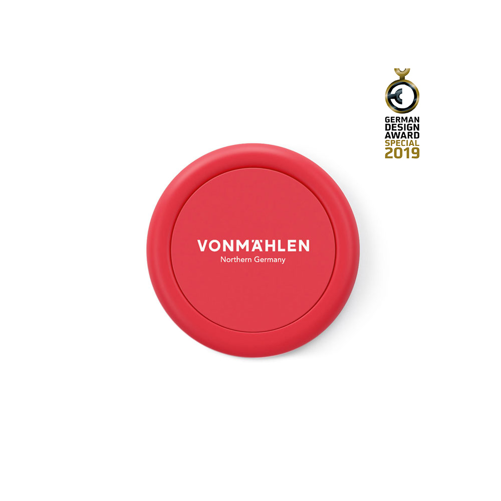 德國VONMAHLEN 轉圈圈磁吸指環扣手機支架-紅色