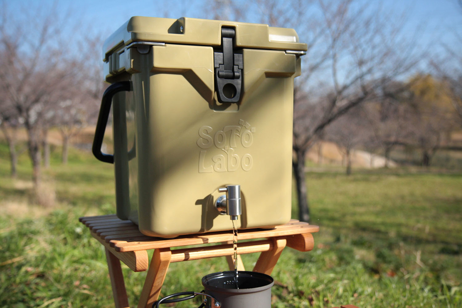 Sotolabo方形帥氣冰桶 沙色