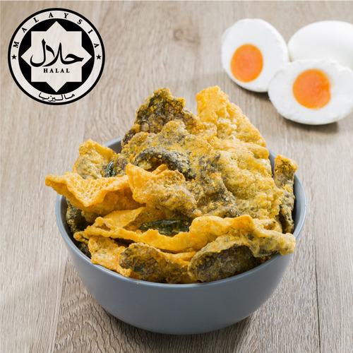 3 Fishers Crispy Salmon Skin Salted Egg Flavour