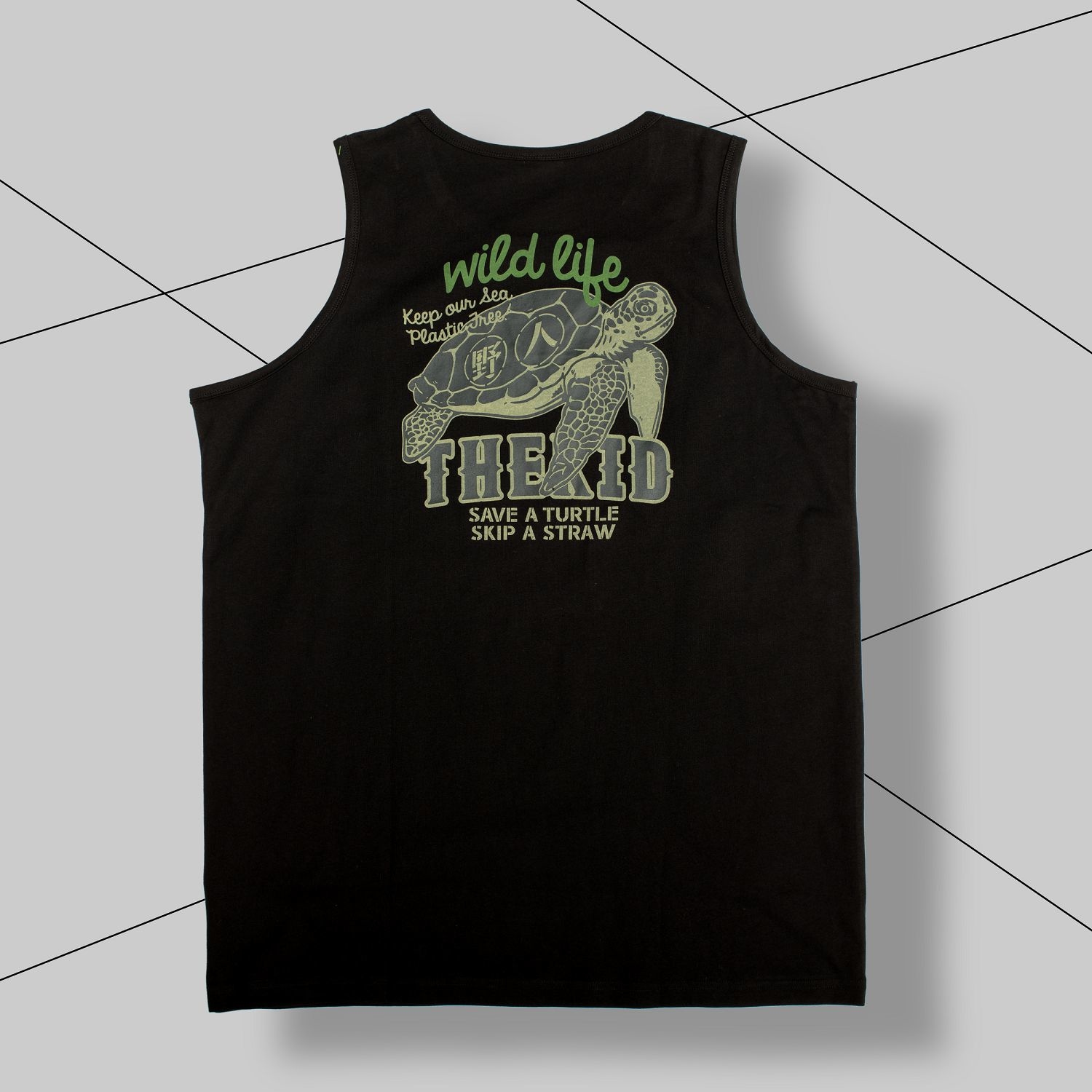 KID ® 拯救海龜標語背心