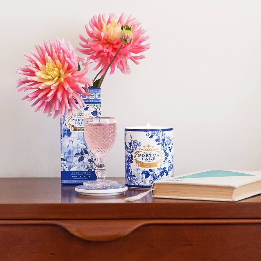 Castelbel Portus Cale 藍彩青瓷香薰蠟燭 228g