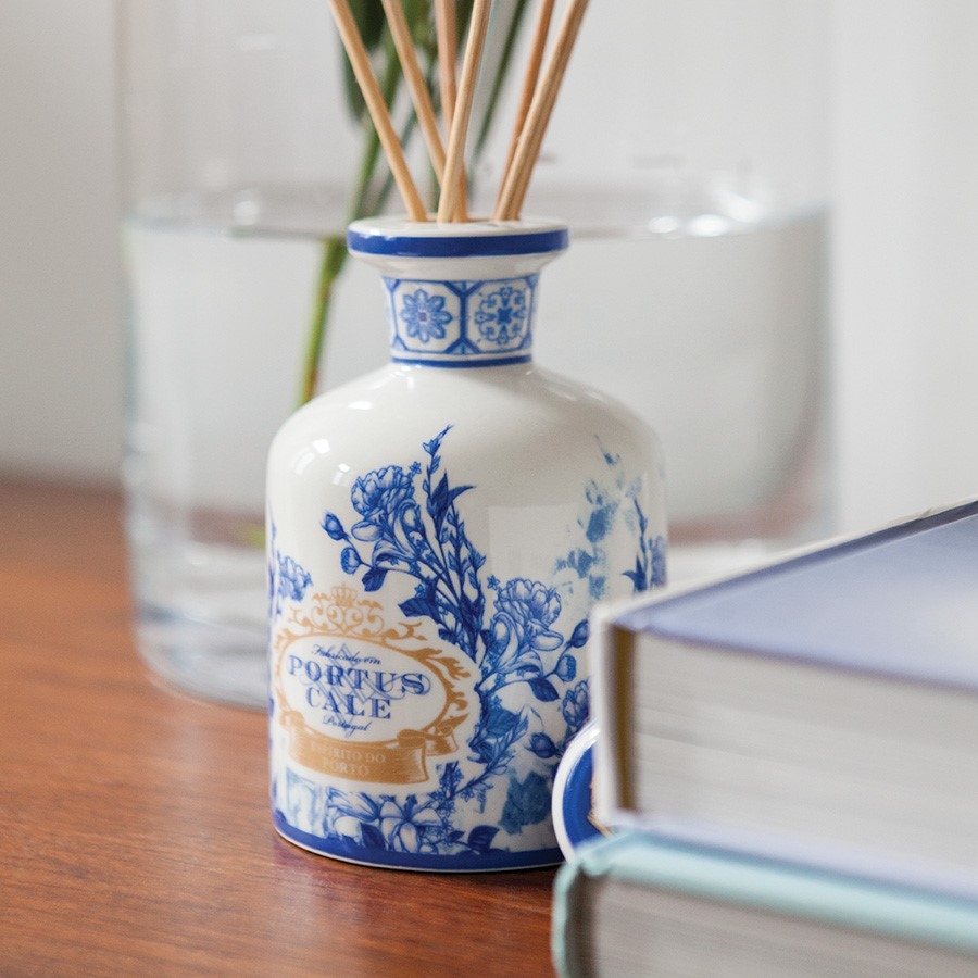 Castelbel Portus Cale 藍彩青瓷藤條香薰 250ml