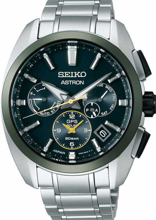 萬年鐘錶 - SEIKO ASTRON GPS  限量 - 鈦金屬衛星對時男錶  SSH071J1 / 5X53-0BA0G 錶徑42.8MM