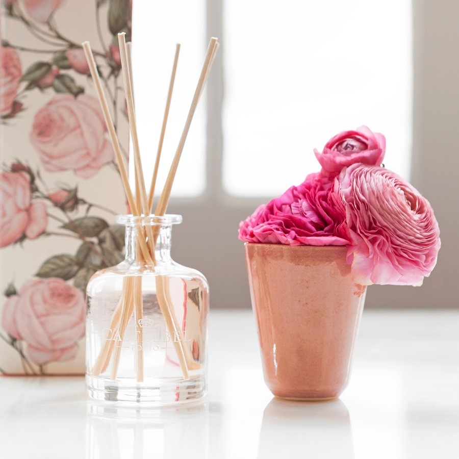 Castelbel Ambiente 玫瑰花藤條無火香薰 100ml