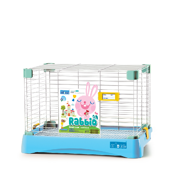 Alice Rabbio 兔兔簡易部屋 (粉藍) - 大