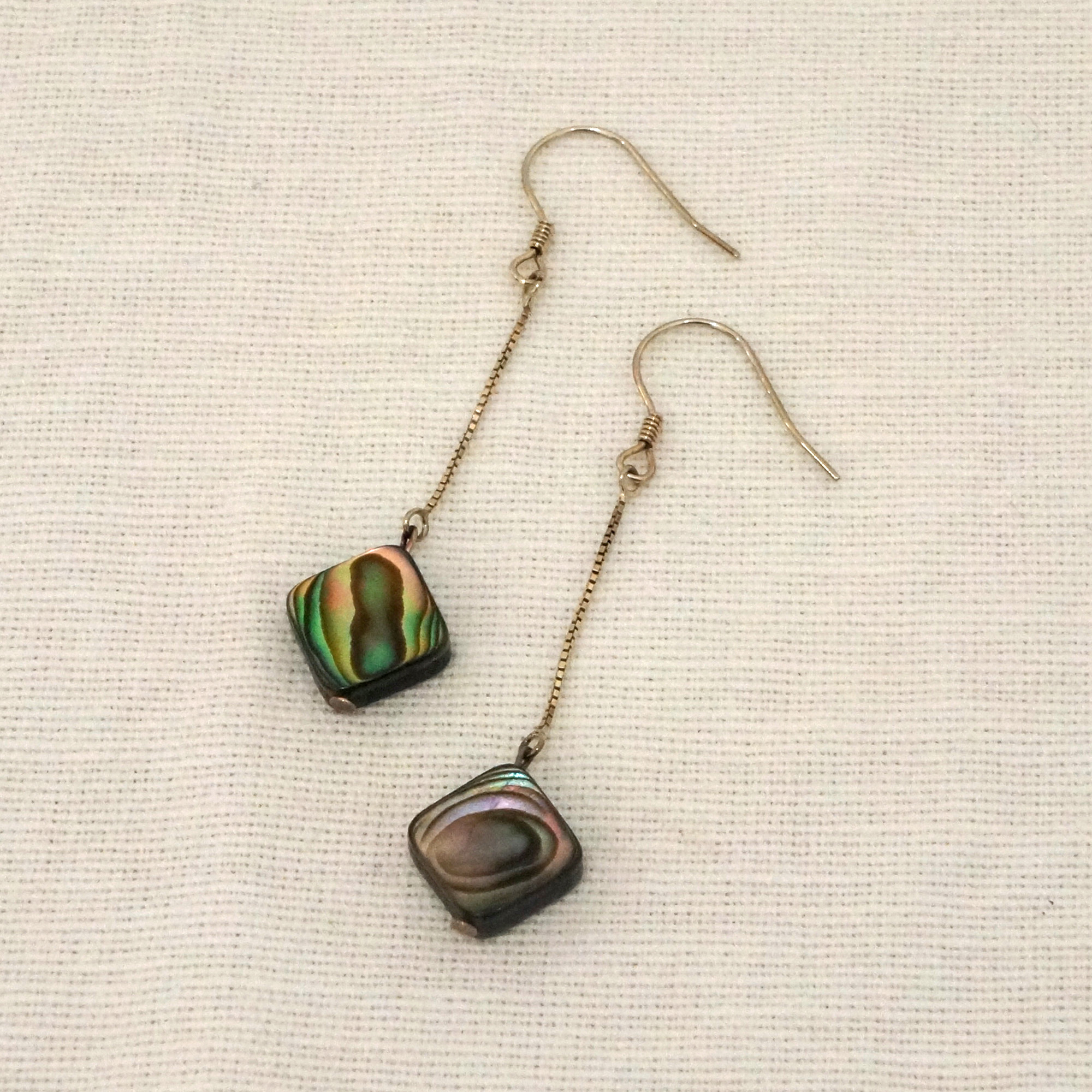 鮑魚貝銀飾耳環系列