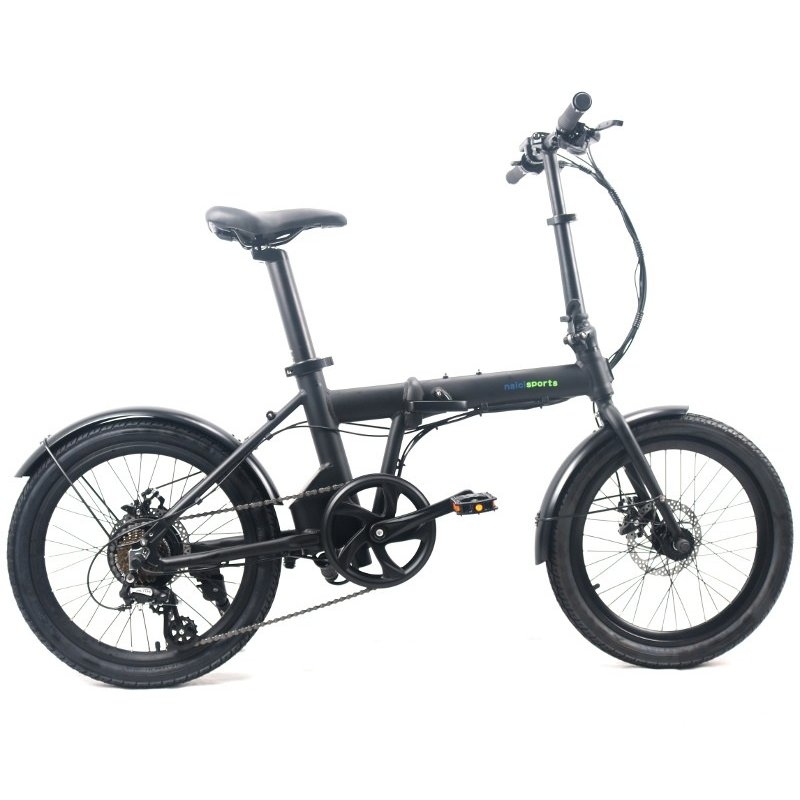 「外型強悍 低調設計 唔講都唔知 係電動🚴🏻‍♂️」NAICISPORTS C2 電動單車 【香港行貨  保養6個月】Mini Electric Bicycle Black 16 Inch