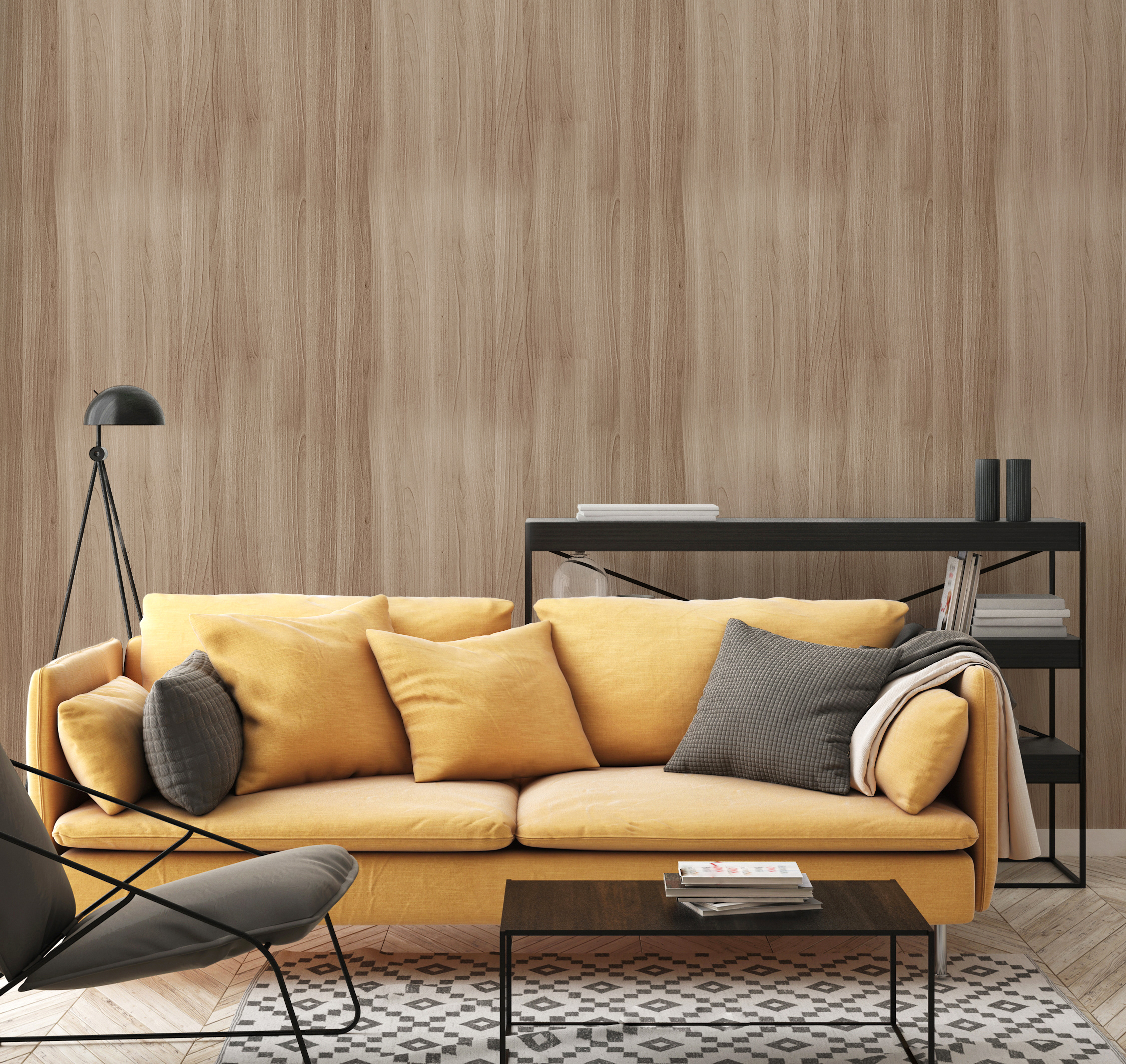 美牆貼貼//倫敦橡木紋(5/10/20片裝)