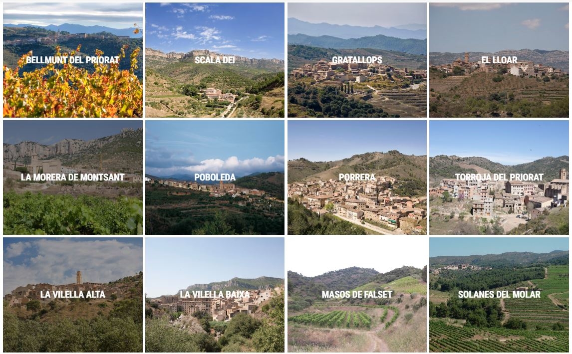 Priorat 12 production area