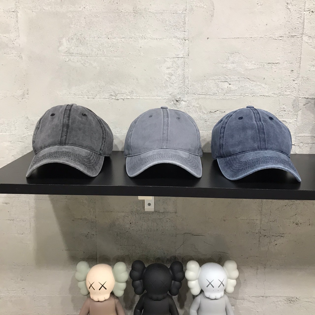 JP 蠟染 水洗 工裝 棒球老帽