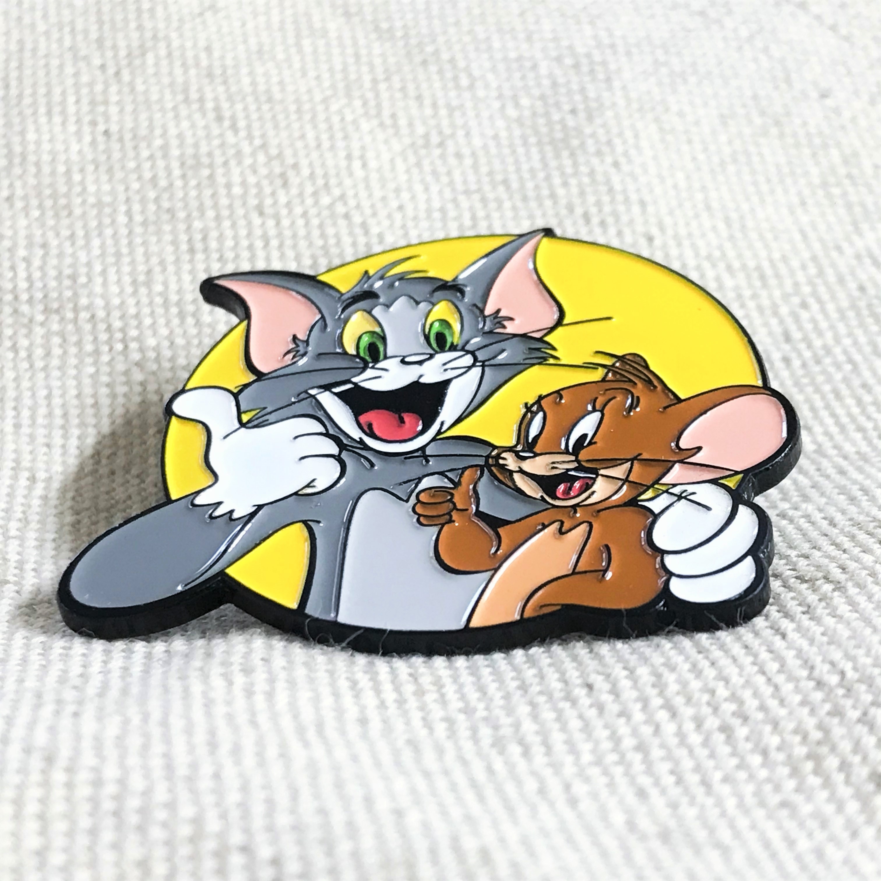 Tom and Jerry-金屬胸針-我就讚款