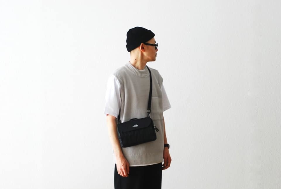 日本 TNF 胸前小方包 Front ACC Pocket