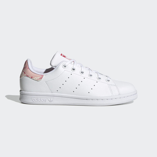 stan smith white true pink