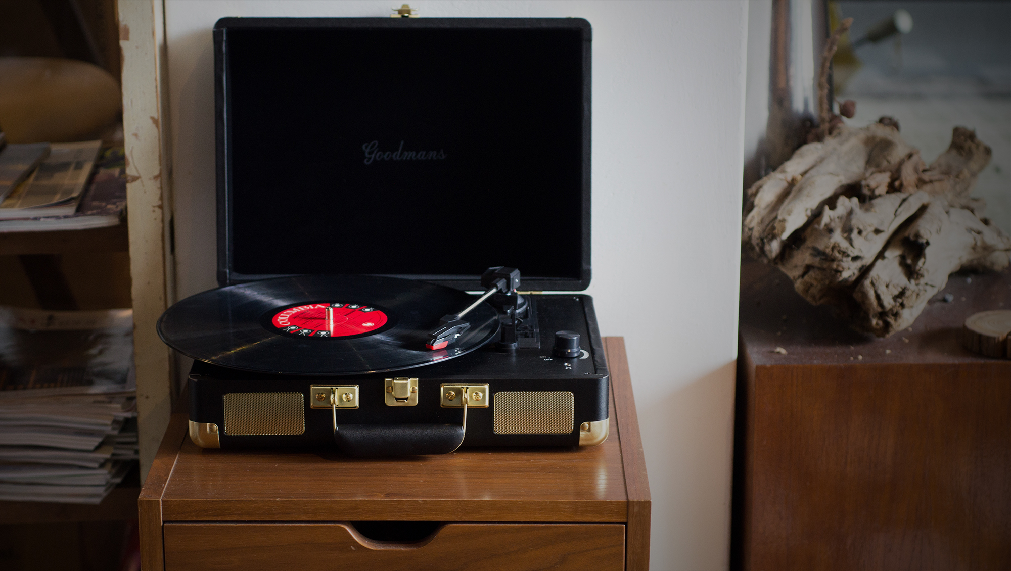 Goodmans Turntable 復古黑膠唱片機