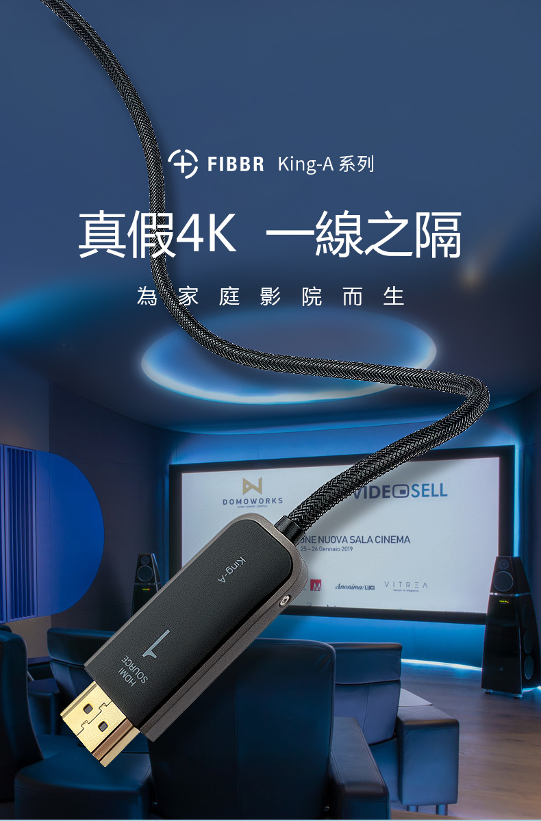 FIBBR King-A series HDMI