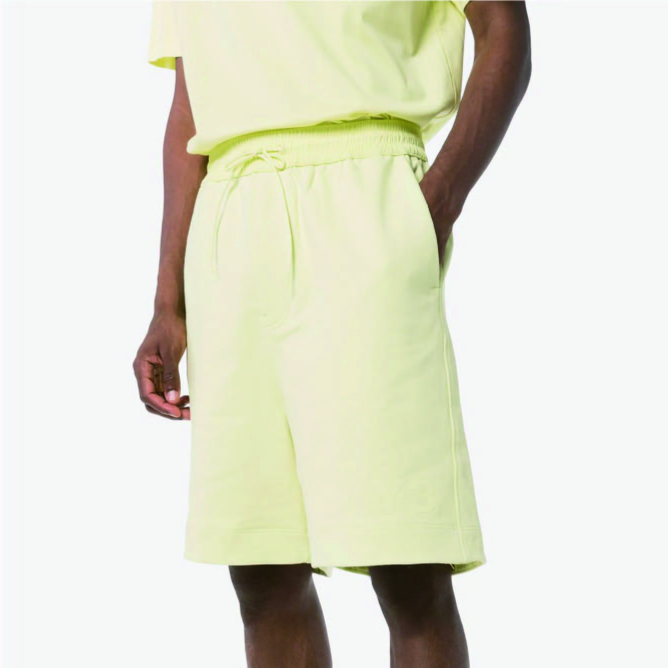 【 Y-3 M CL TRY SHORTS 短褲 - 黃 】