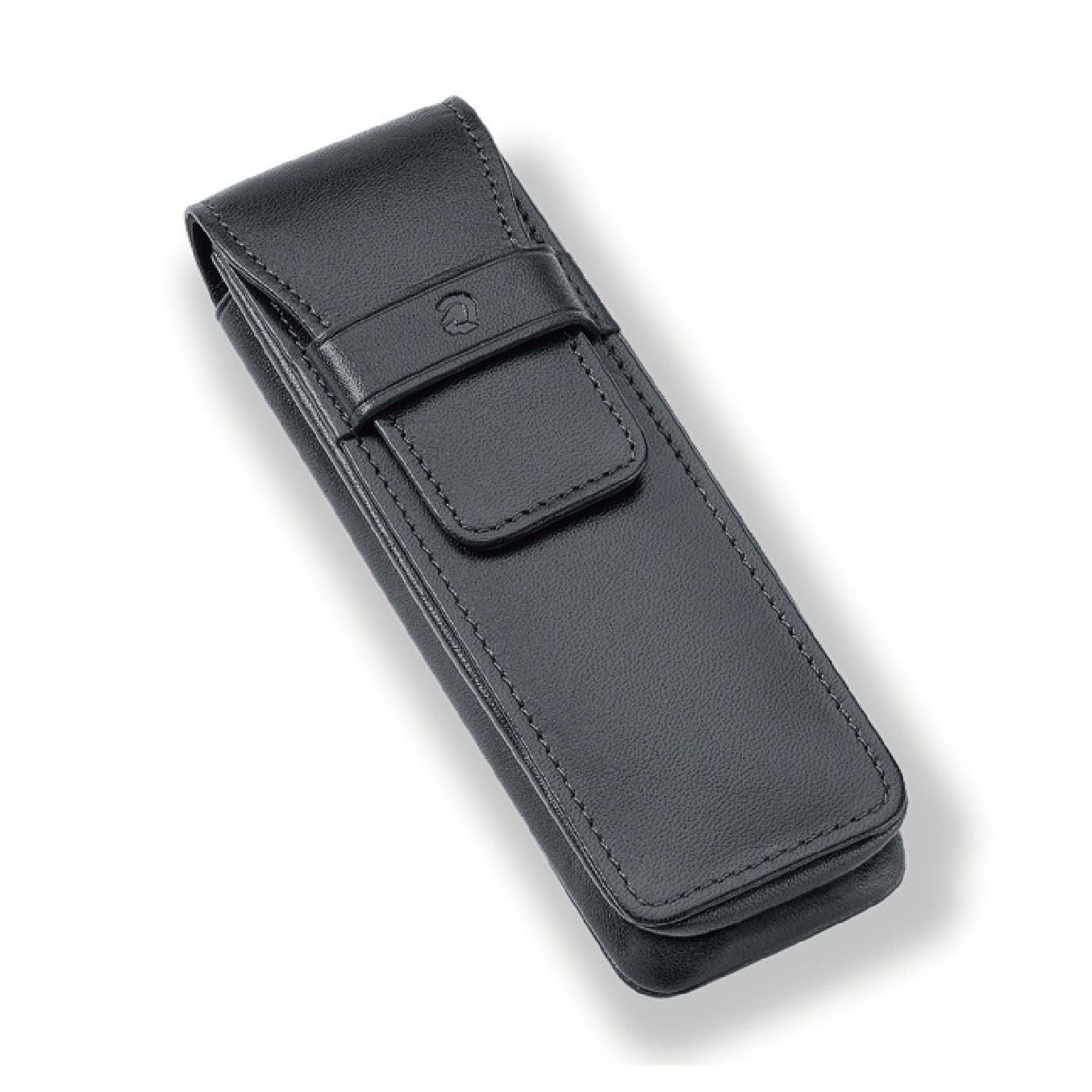 小牛皮筆套二支入-黑 MS9PLE2ET1-9