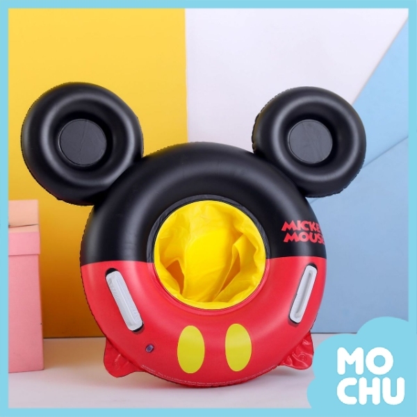 黑紅米奇兒童泳圈